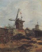 Vincent Van Gogh Le Moulin de Blute-Fin (nn04) oil